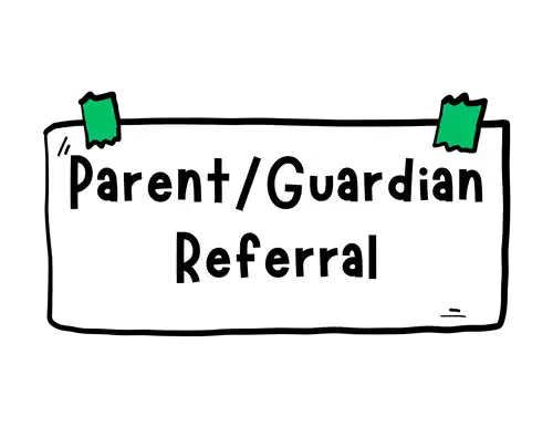 Parent Referral Button