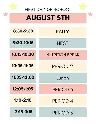 first day