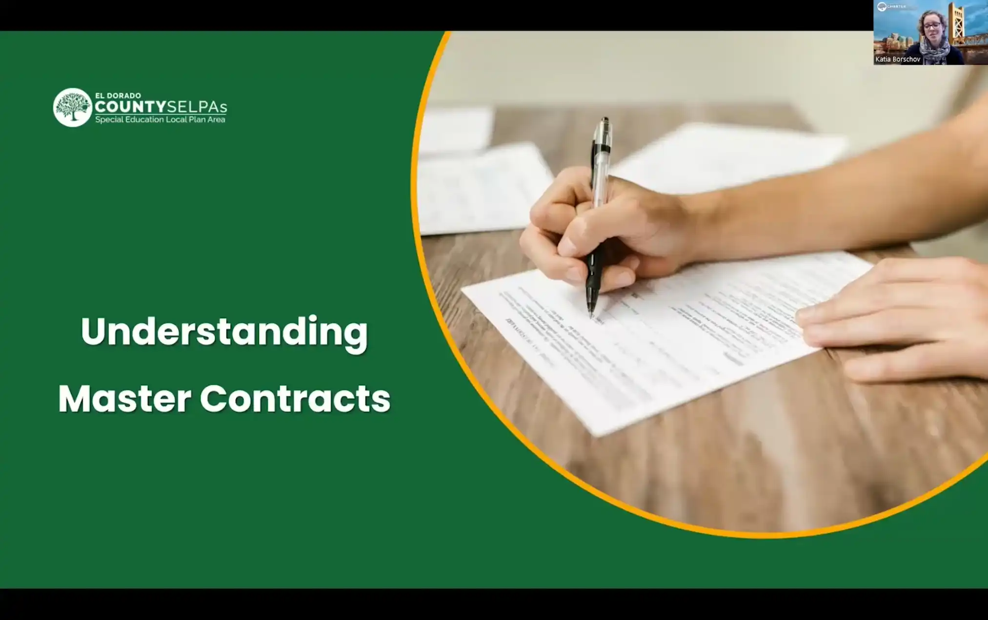 Charter SELPA - ISA Web Modules - Video 02 - Understanding Master Contracts
