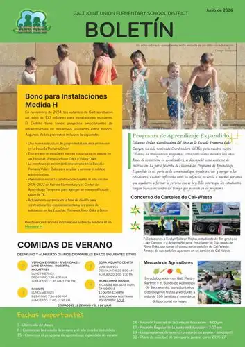 June 2026 Newsletter - Spanish