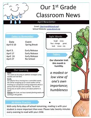 April Newsletter