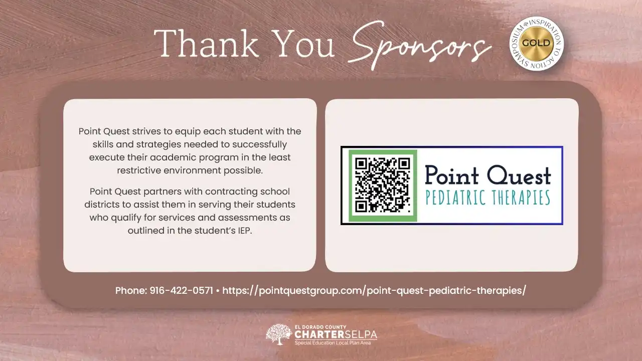 2025 Gold Sponsor - Point Quest Pediatric Therapies