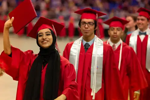 Students Graduating