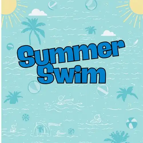 Summer Swim Title Logo
