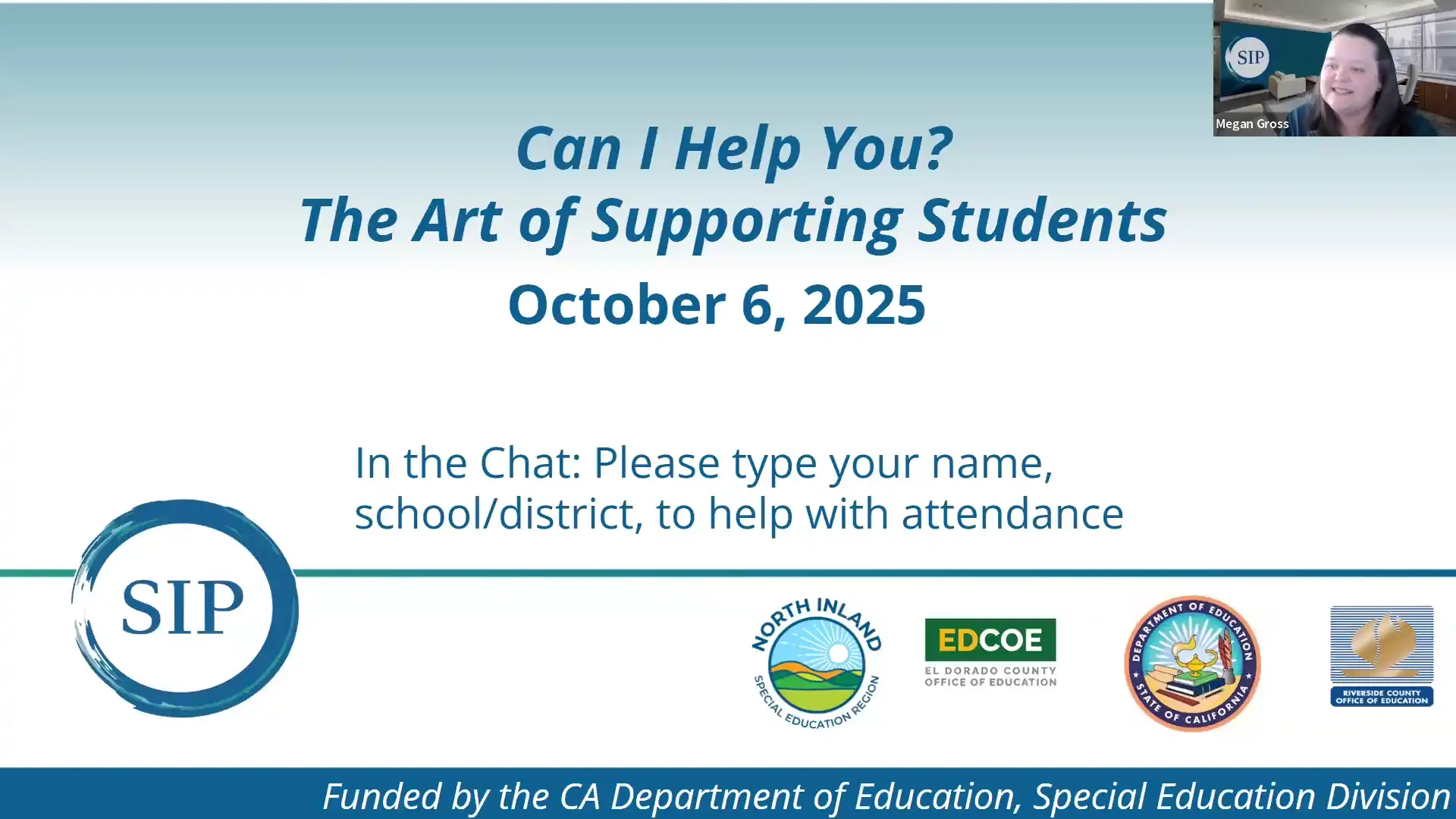 Session Three The Art of Supporting Students graphic