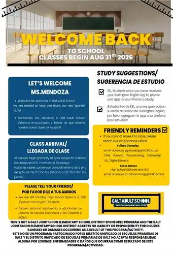 Galt Adult School