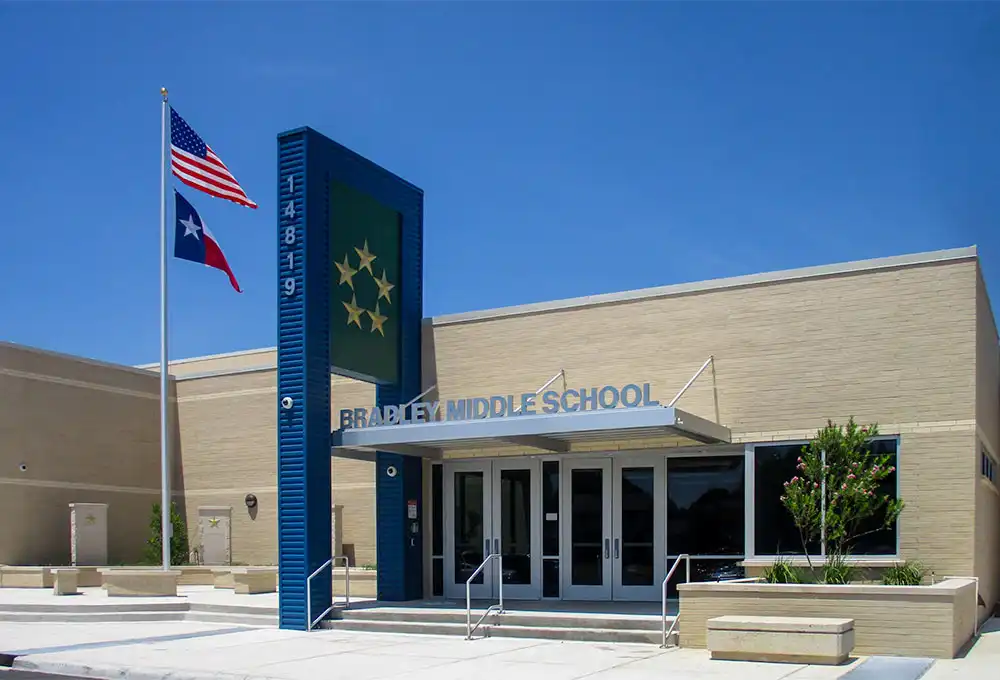Bradley Middle School, North East ISD, (NEISD) San Antonio, Texas