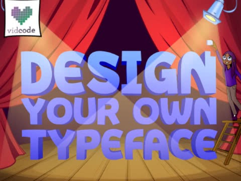 design your own typeface logo