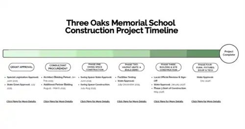 Project Timeline Placeholder image. Full document is linked below the picture.