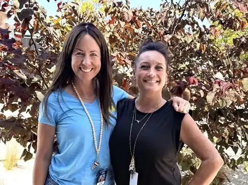 Paige Rollins and Kelly Vietro
