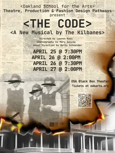 Poster for Theatre Production The Code