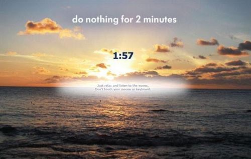 do nothing for 15 minutes logo