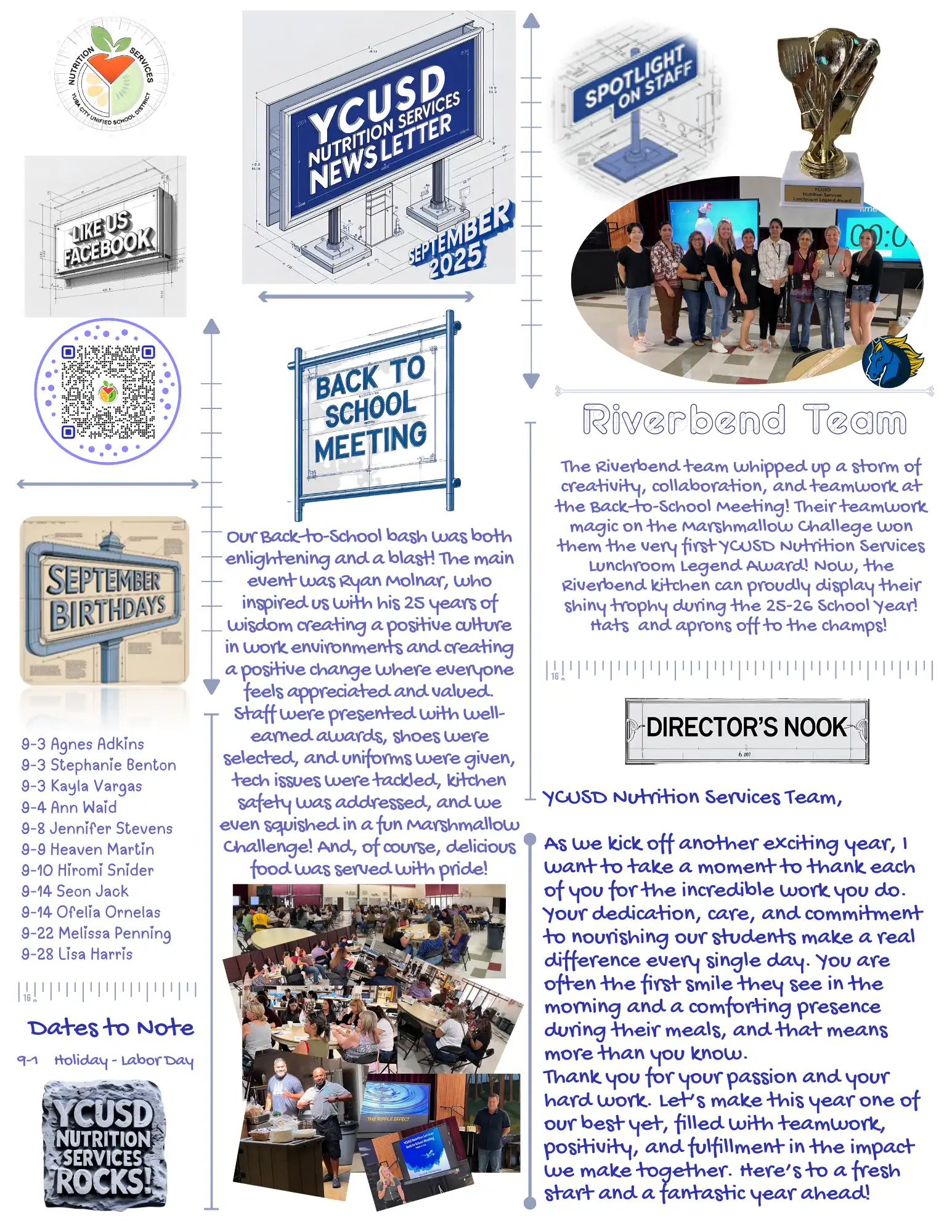 September 2025 YCUSD Nutrition Services Newsletter