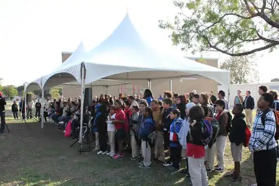 Line waiting to see the SPARK.