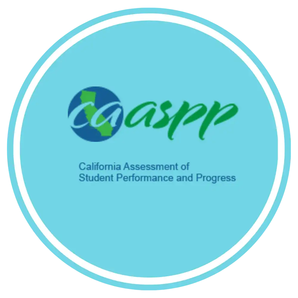 CAASPP logo button
