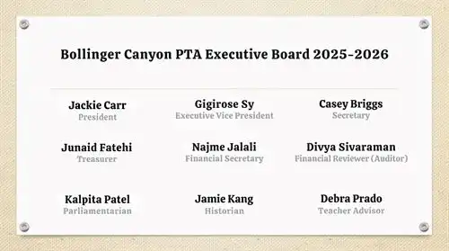 25/26 PTA Board