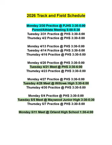 2026 Track and Field