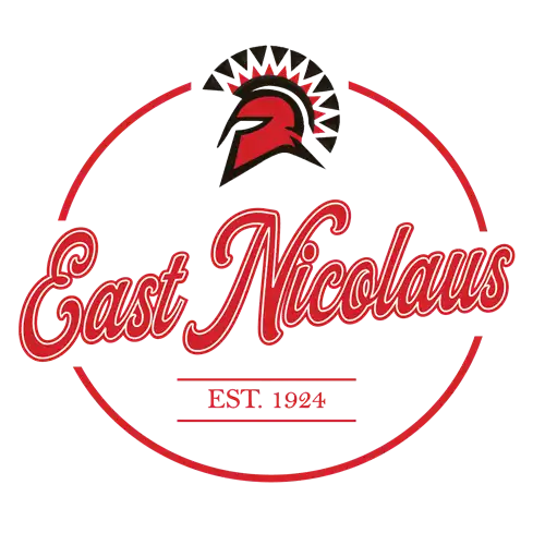 East Nicolaus High School logo 