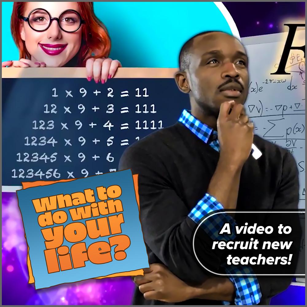 Person thinking about teaching