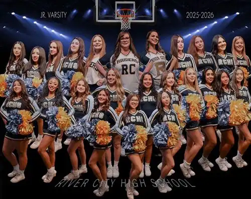JV Basketball Cheer Team 2026