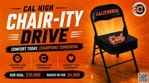 Chair-ity Drive Banner