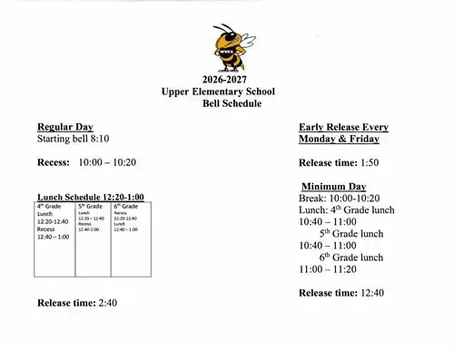 Bell Schedule