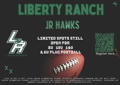 Liberty Ranch Jr. Hawks Flyer - English