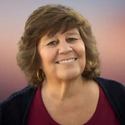 woman smiling