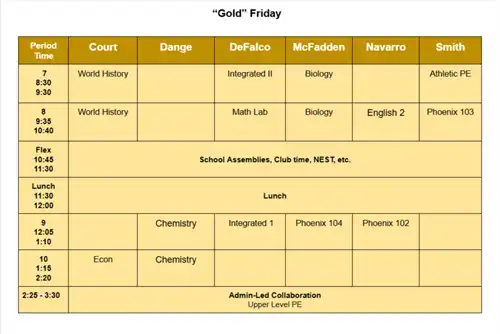 Gold Fridays Spring 2026