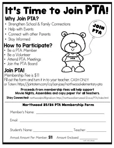 25 PTA form