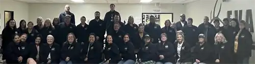 Heritage Foundation provided new staff jackets in 2021
