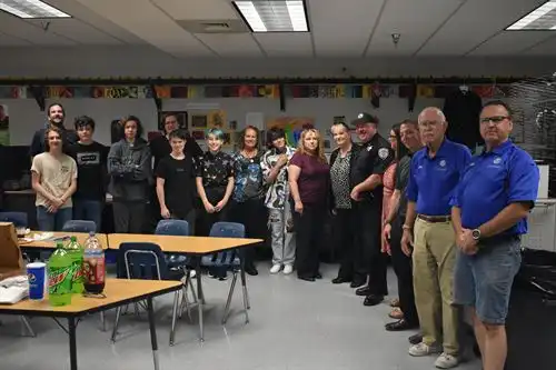 Kiwanis visits campus