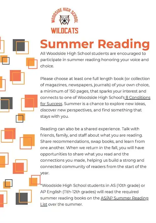 Summer Reading English
