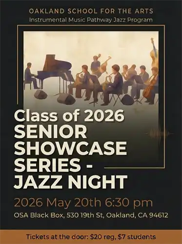 2026 Senior Showcase Series Jazz Night