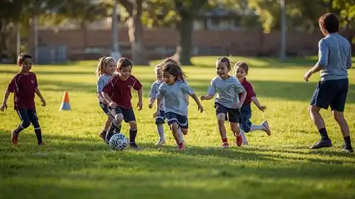 kids playing in the park