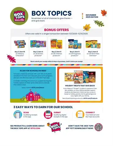 box tops nov