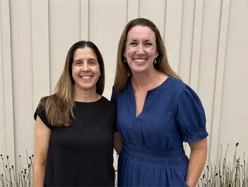Melissa Brame and Courtney Masick