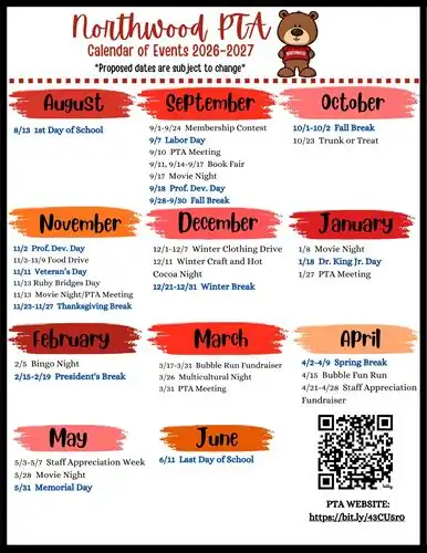 pta dates 2026