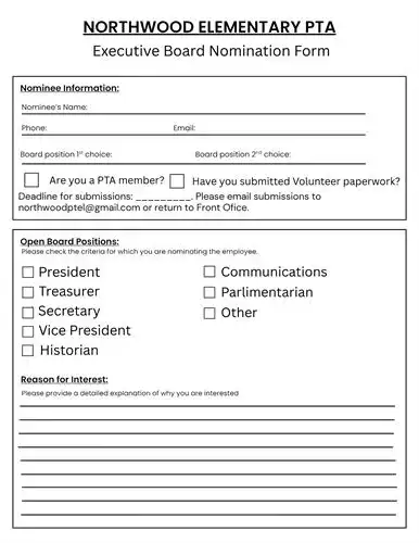 pta nom form