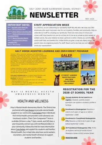 May 2026 Newsletter English page 1