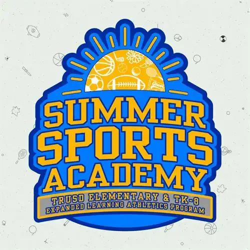 Sports Academy logo summer banner