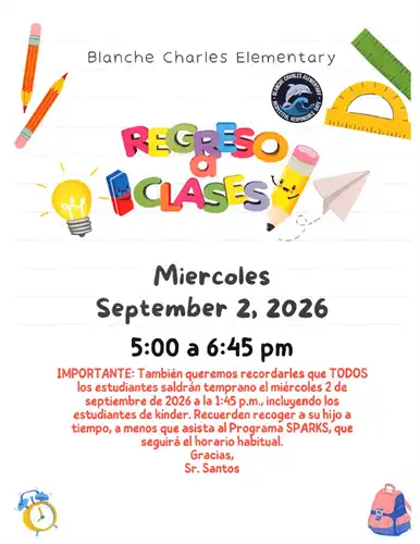 Regreso a clases boletin