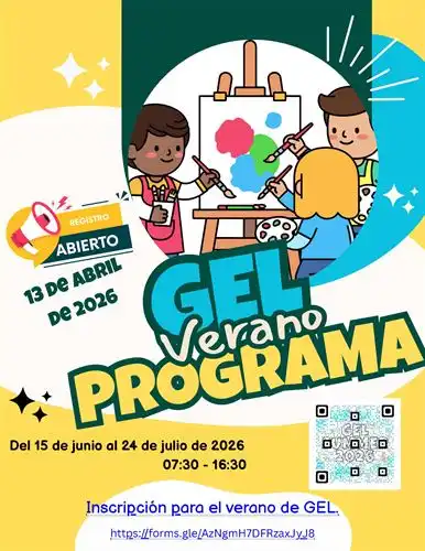 GEL Summer Program Registration Flyer - Spanish