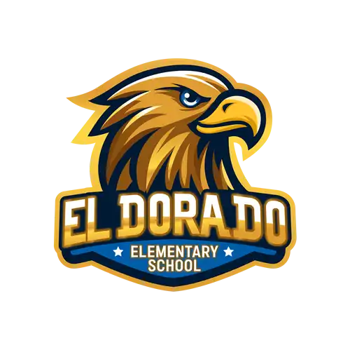 El Dorado Elementary School Golden Eagle Logo