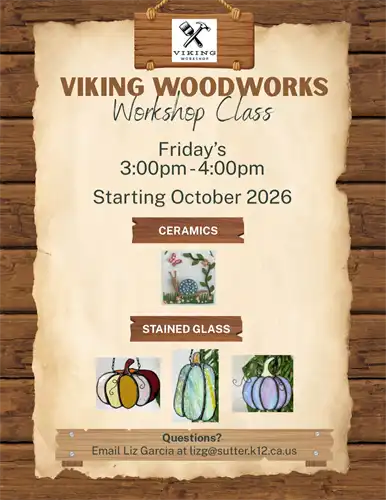 Viking Woodworks Classes- English