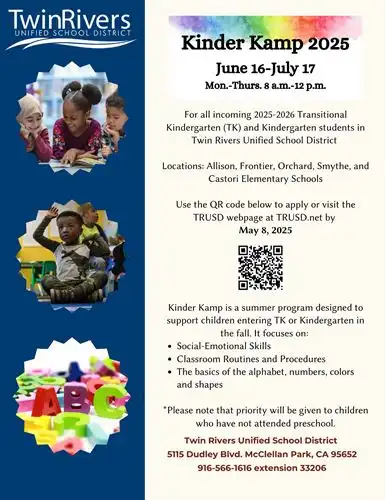 Kinder Kamp English Flier