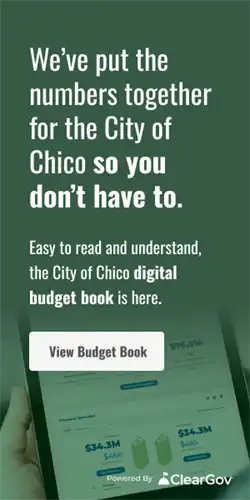 Graphic directing users to view Current Annual Budget