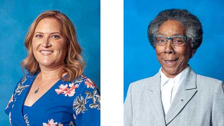 Julie Fong and Gewon Richards