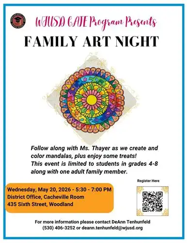 Spring Family Art Night - Eng