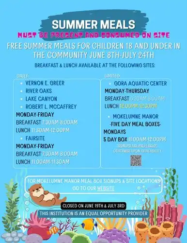 Summer Meals - English